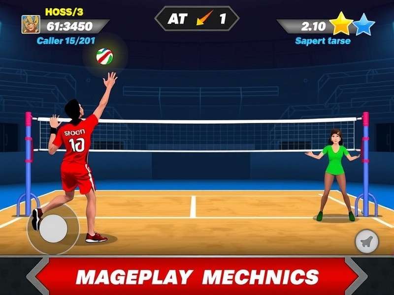 Indian Volley Stars Gameplay Mechanics